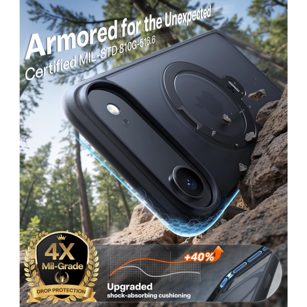 TORRAS Apple iPhone Air Q3 Spin Klf-Black