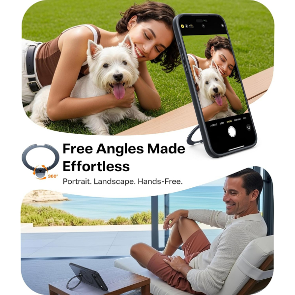TORRAS Apple iPhone Air Q3 Spin Klf-Black