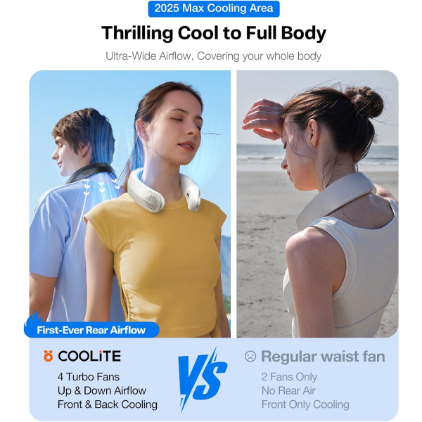 TORRAS Coolite Akll Boyun Klimas 2025-Ivory