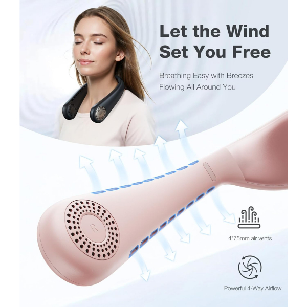 TORRAS COOLiFY Air Boyun Klimas (2025 Model)-Pink