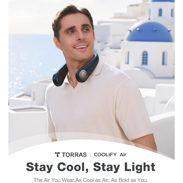 TORRAS COOLiFY Air Boyun Klimas (2025 Model)-Black