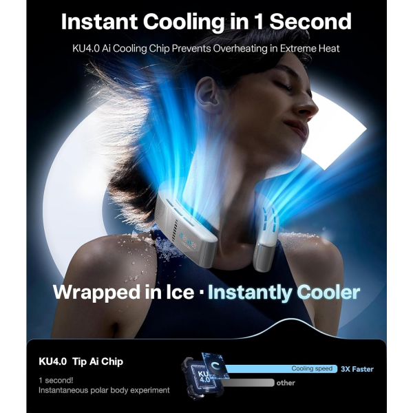 TORRAS COOLiFY Siber Yapay Zeka Boyun Tipi Klima-Ivory