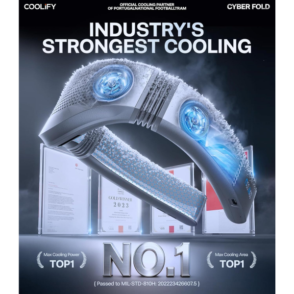 TORRAS COOLiFY Yapay Zeka Boyun Tipi Klima (2026 Model)-Titanium Frost