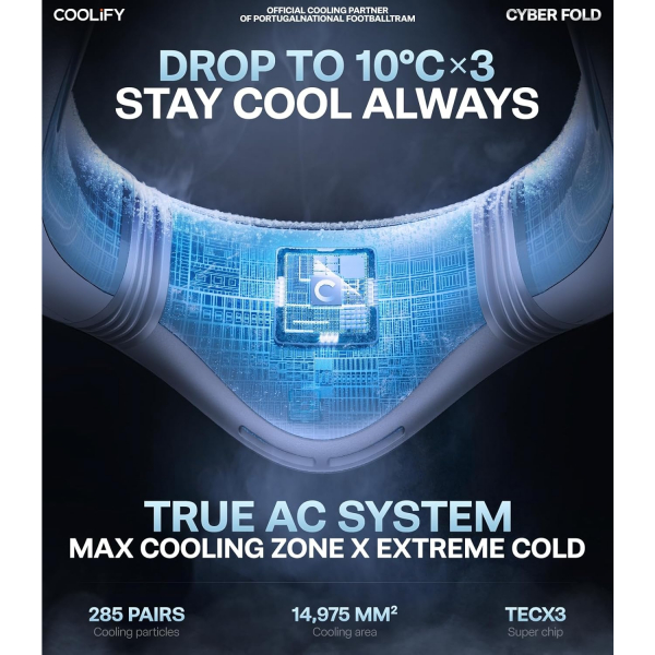 TORRAS COOLiFY Yapay Zeka Boyun Tipi Klima (2026 Model)-Titanium Frost