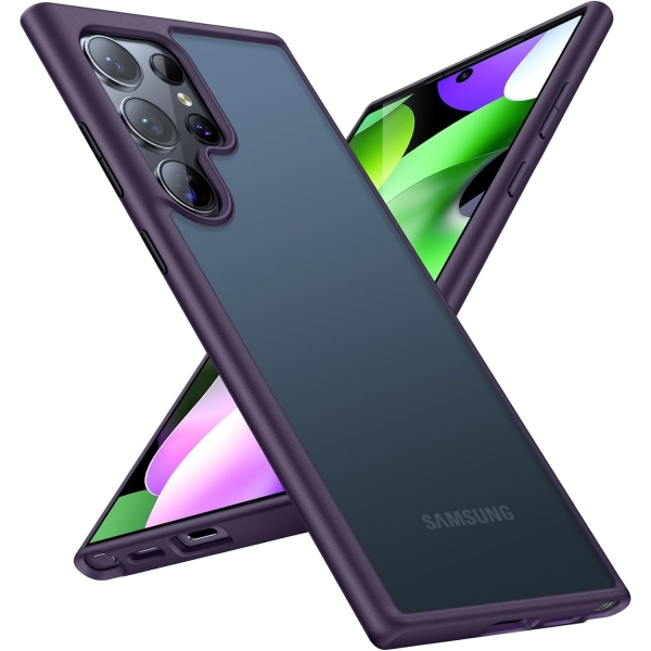 TORRAS Guardian Serisi Galaxy S24 Ultra Klf-Purple