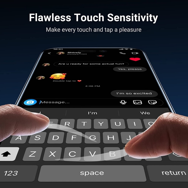 TORRAS GlassGo Serisi iPhone 14 Plus Ekran Koruyucu (2 Paket)