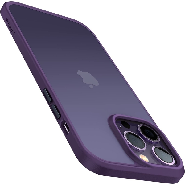 TORRAS Guardian Serisi iPhone 14 Pro Klf (MIL-STD-810G)-Purple