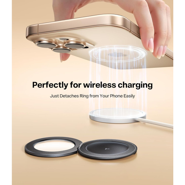 TORRAS Manyetik Halka Telefon Tutucu-Black