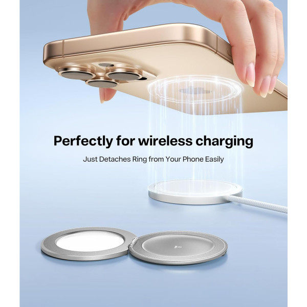 TORRAS Manyetik Halka Telefon Tutucu-Silver