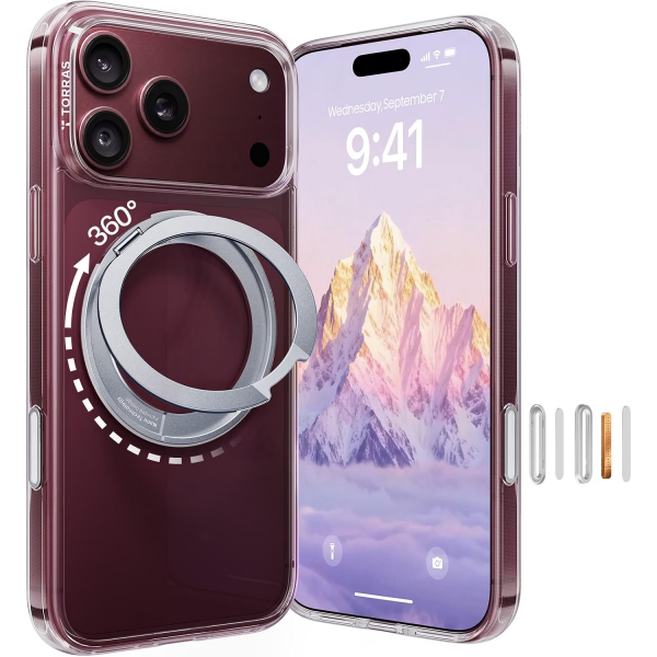 TORRAS O1S iPhone 18 Pro Standl� K�l�f-Clear