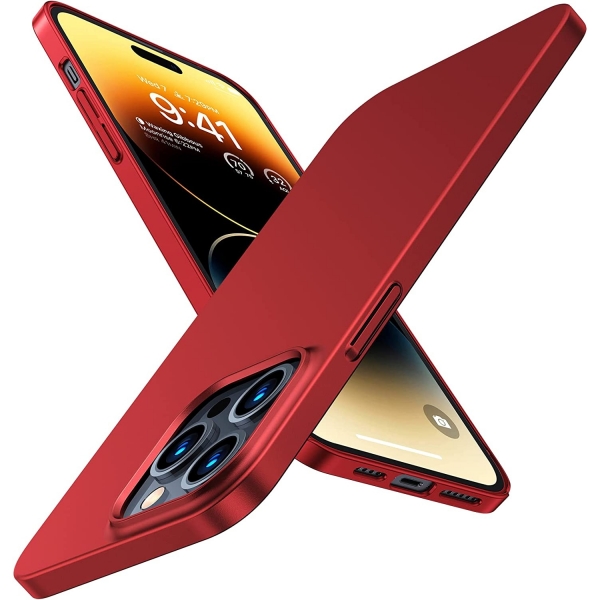 TORRAS OriginFit Serisi iPhone 14 Pro Slim Fit Klf-Magic Red
