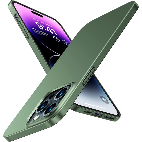 TORRAS OriginFit Serisi iPhone 14 Pro Slim Fit Klf-Alpine Green