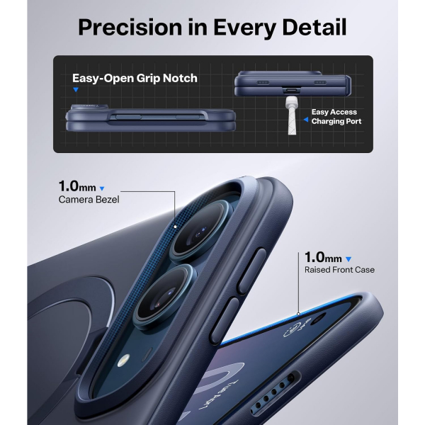 TORRAS Q3 Spin iPhone Duo Manyetik Standl� K�l�f