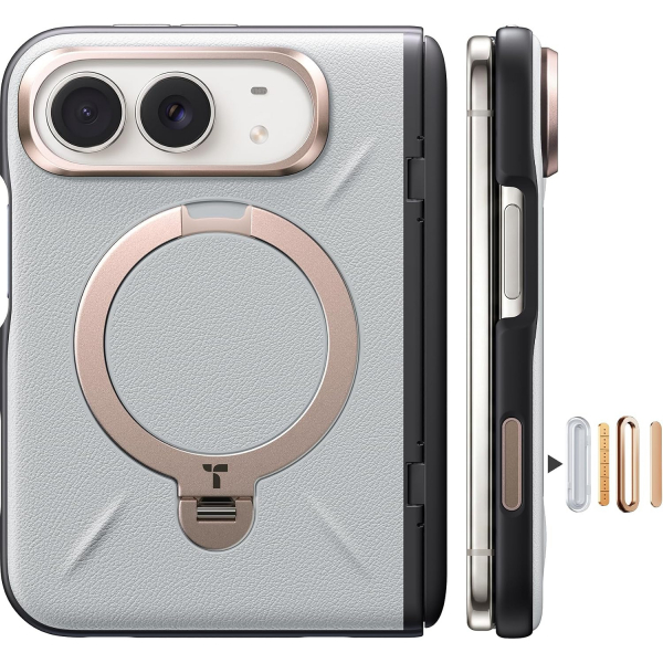 TORRAS Q3 VegSkin Slim iPhone Duo K�l�f -Star White