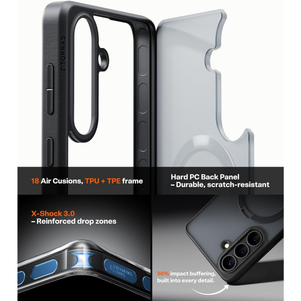 TORRAS Samsung Galaxy S26 Ostand Q3 Spin Plus K�l�f