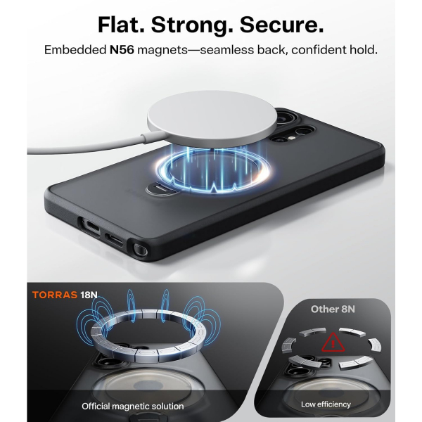 TORRAS Samsung Galaxy S26 Q3 Spin Ultra K�l�f-Black