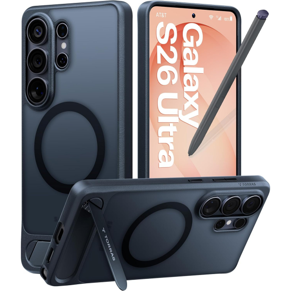 TORRAS Samsung Galaxy S26 Ultra Manyetik K�l�f-Black