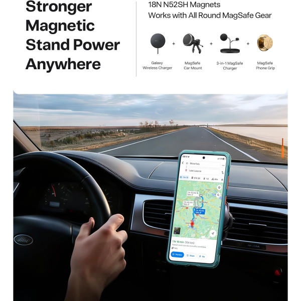 TORRAS Samsung Galaxy S26 Ultra Ostand Q3 Air K�l�f-Glacier Sprint