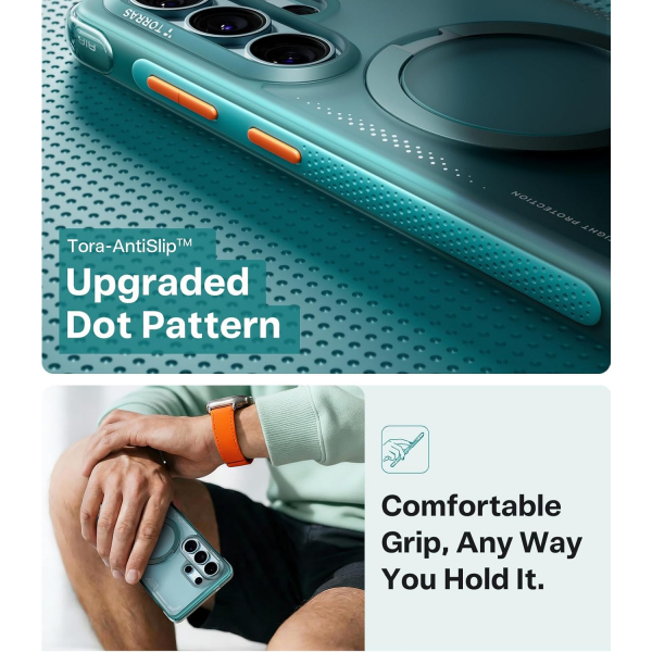 TORRAS Samsung Galaxy S26 Ultra Ostand Q3 Air K�l�f-Glacier Sprint