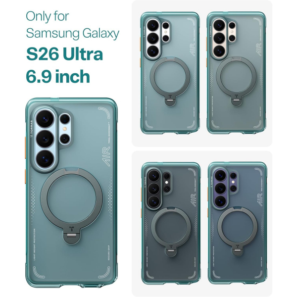 TORRAS Samsung Galaxy S26 Ultra Ostand Q3 Air K�l�f-Glacier Sprint