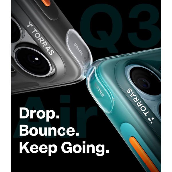 TORRAS Samsung Galaxy S26 Ultra Ostand Q3 Air K�l�f-Shadow Black