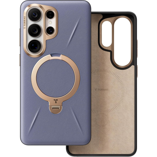 TORRAS Samsung Galaxy S26 Ultra Ostand Q3 VegSkin K�l�f-Purple