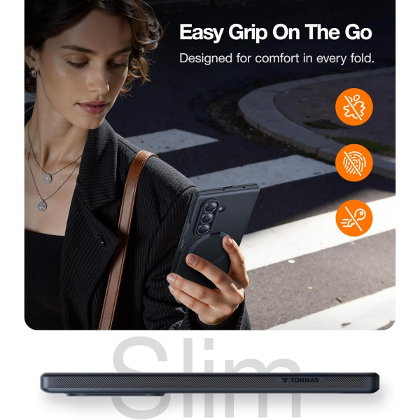 TORRAS Samsung Galaxy Z Fold 7 Standl Klf 
