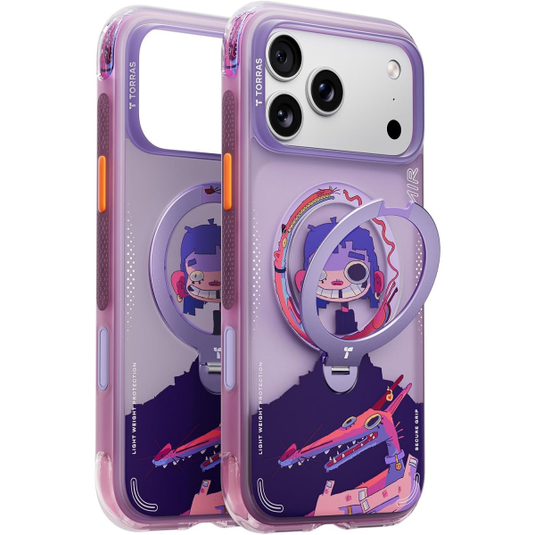TORRAS X GAWX Q3 Air iPhone 17 Pro Max K�l�f-Neon NightMuse