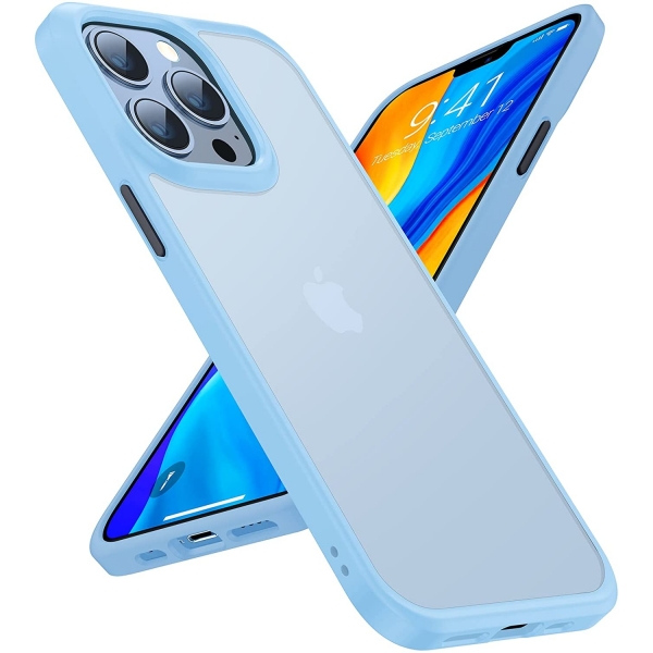 TORRAS iPhone 13 Pro Max Darbeye Dayankl Klf-Sierra Blue