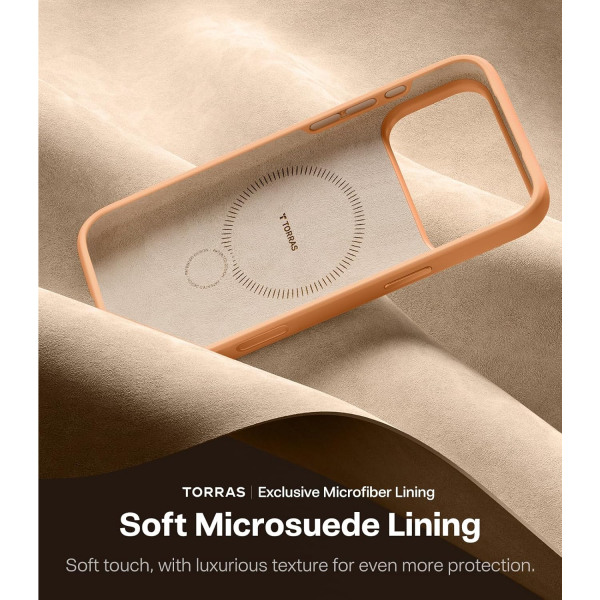 TORRAS iPhone 17 Pro Max Q3 Silikon Klf-Cosmic Orange