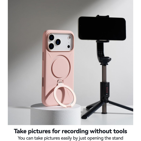 TORRAS iPhone 17 Pro Max Q3 Silikon Klf-Bliss Pink