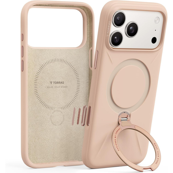 TORRAS iPhone 17 Pro Max Q3 Silikon Klf-Bliss Pink