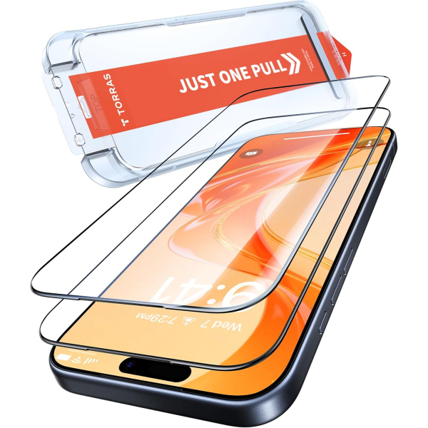 TORRAS iPhone 17 Pro Ekran Koruyucu (2 Adet)