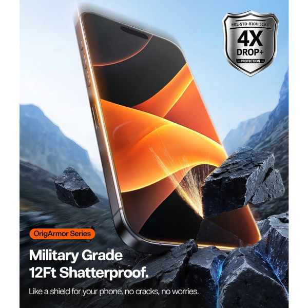 TORRAS iPhone 17 ProMax OrigArmor Ekran Koruyucu(2Adet)