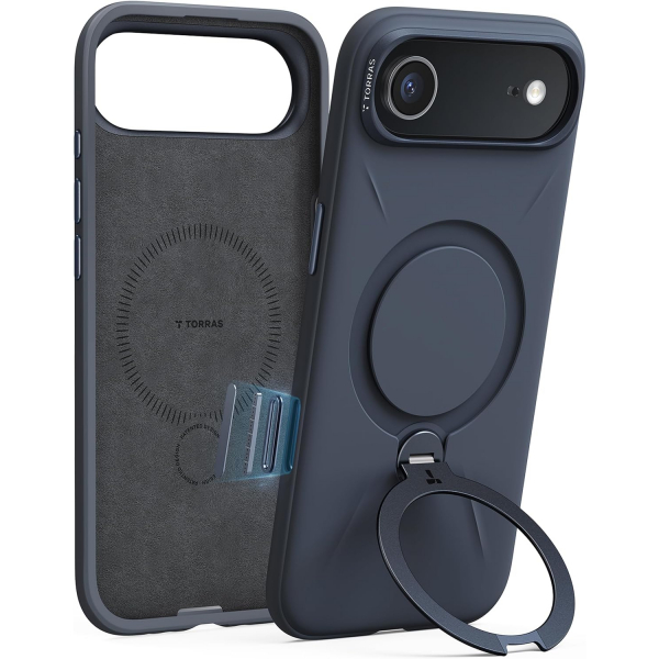TORRAS iPhone Air Q3 Silikon Klf-Deep Blue