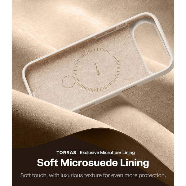 TORRAS iPhone Air Q3 Silikon Klf-Light Ivory