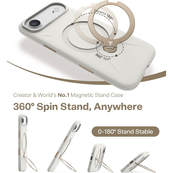 TORRAS iPhone Air Q3 Silikon Klf-Light Ivory
