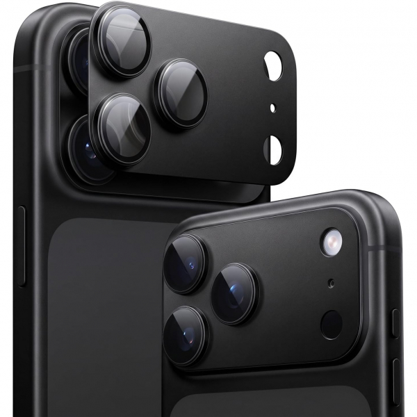 TORRAS iPhone 18 Pro Kamera Lens Koruyucu-Black