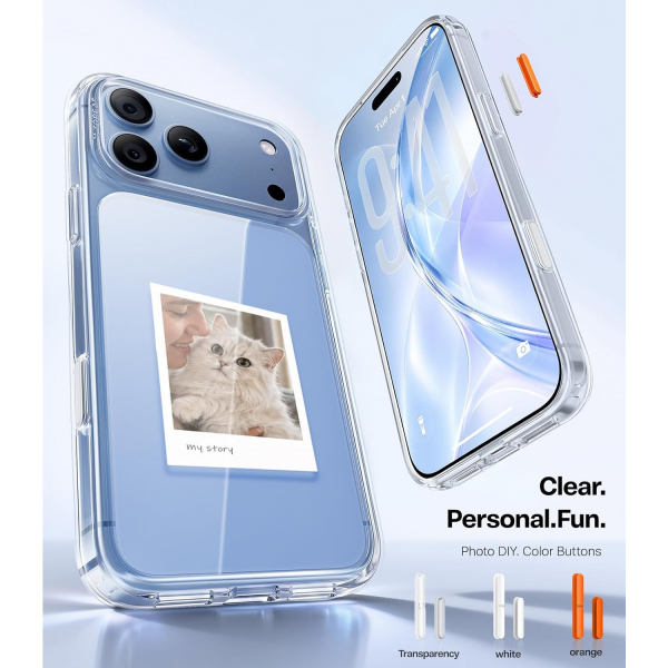 TORRAS iPhone 18 Pro Max Darbeye Dayan�kl� K�l�f-Clear