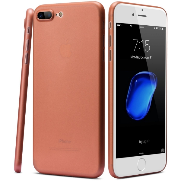 TOZO Apple iPhone 7 Plus Hard Bumper Klf-Matte Rose Gold