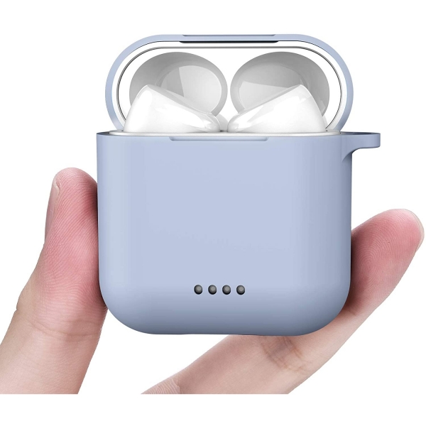 TOZO T6 Airpods Silikon Anahtarlkl Klf-Sky Blue