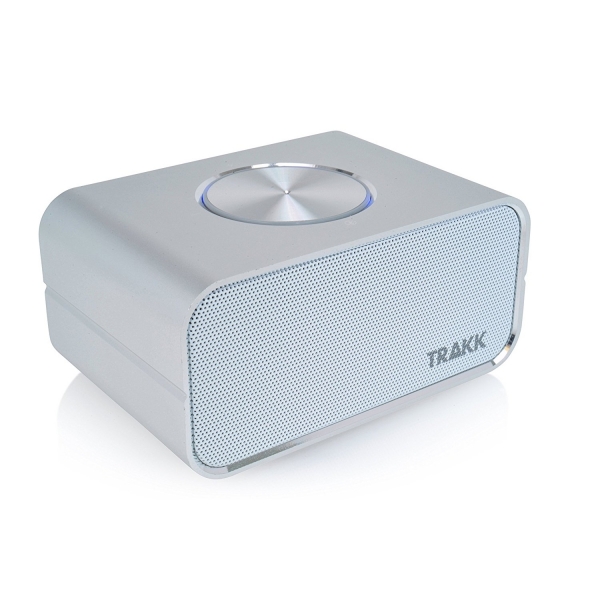 TRAKK CEO Bataryal Kablosuz Bluetooth Hoparlr-Silver