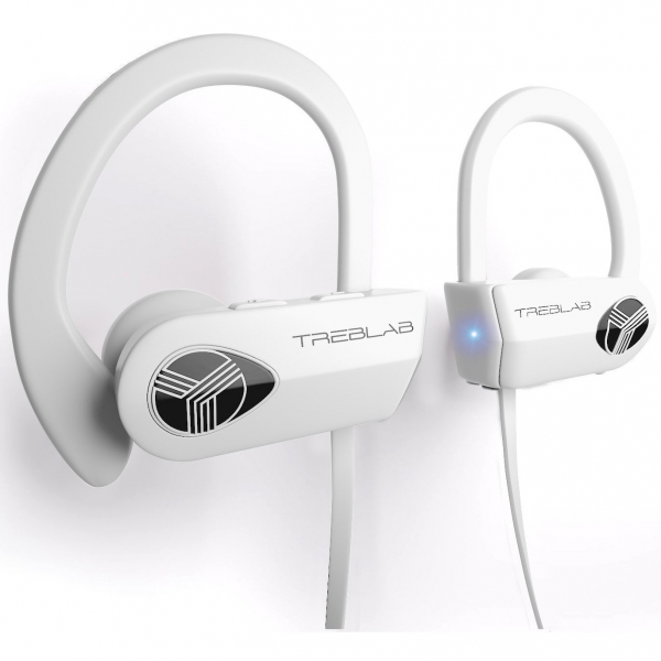 TREBLAB XR500 Bluetooth Kancal Kulaklk-White