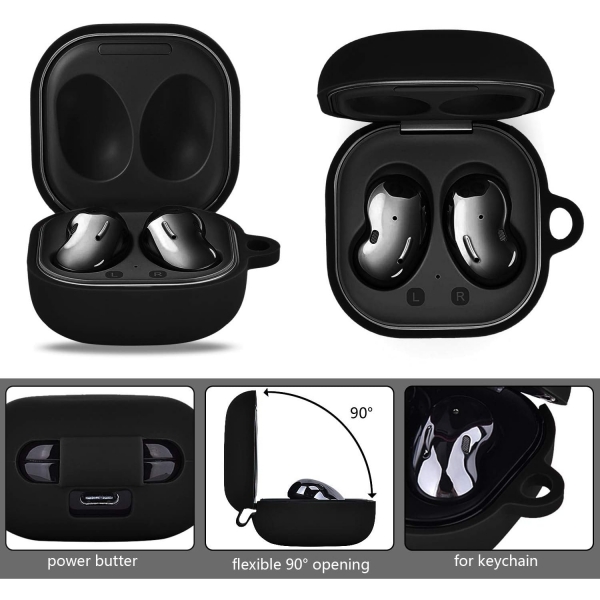 VISOOM Galaxy Buds FE/Buds2 Pro Klf -Black