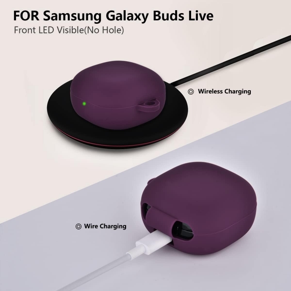 VISOOM Galaxy Buds FE/Buds2 Pro Klf -Deep Purple