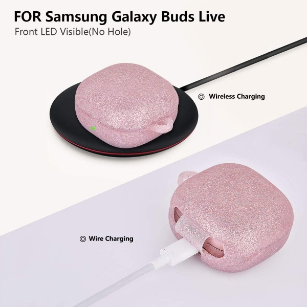 VISOOM Galaxy Buds FE/Buds2 Pro Klf -Rose Gold