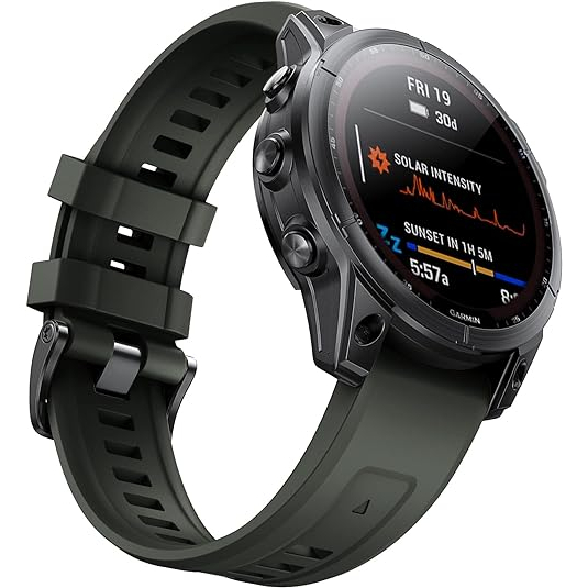 NotoCity Garmin Fenix 7X Uyumlu Kay -Army Green