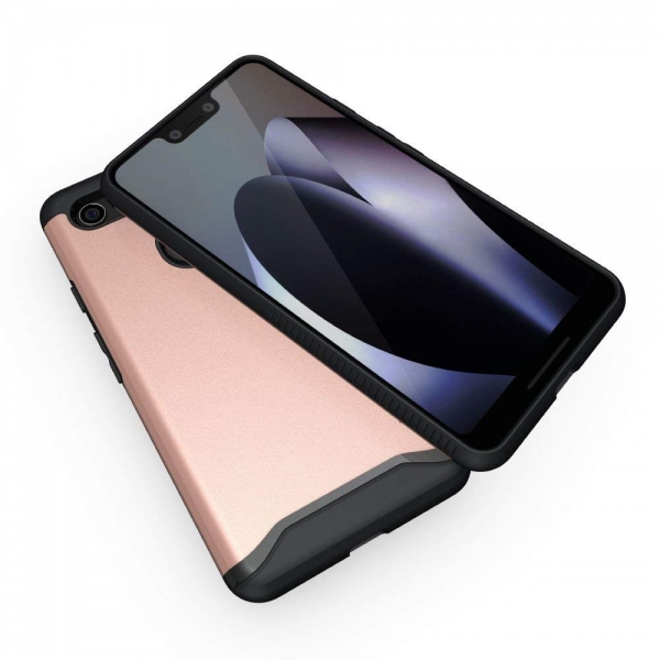 TUDIA Google Pixel 3 XL Merge Serisi Klf-Rose Gold