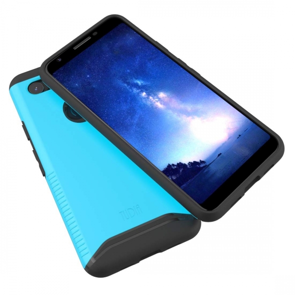 TUDIA Google Pixel 3a MERGE Serisi Klf-Blue