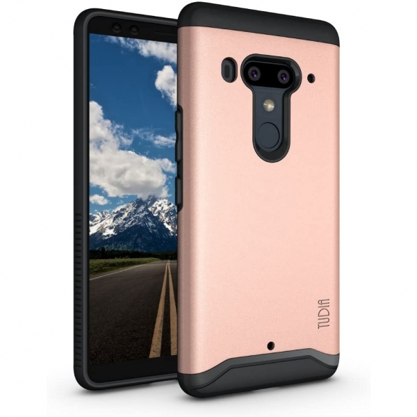 TUDIA HTC U12 Plus MERGE Serisi Klf-Rose Gold